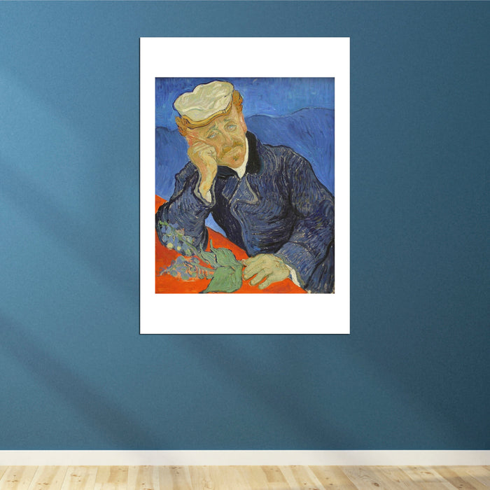 Vincent Van Gogh - Portrait of Dr Gachet, 1890 02