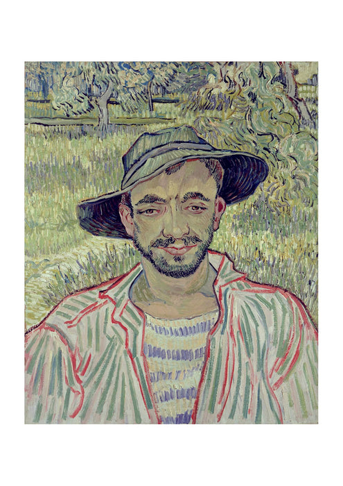 Vincent Van Gogh - Portrait of a Young Peasant, 1889