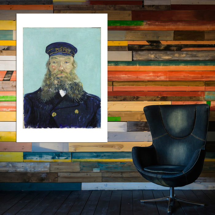 Vincent Van Gogh - Portrait of the Postman Joseph Roulin, 1888