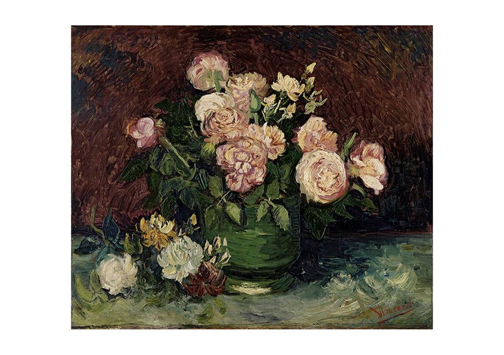 Vincent Van Gogh - Roses 1886