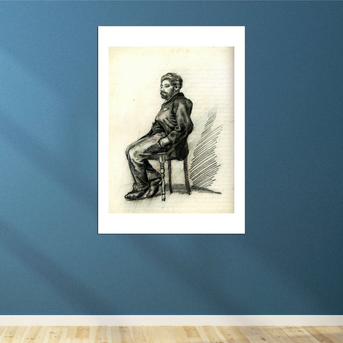 Vincent Van Gogh - Seated Man with a Beard, 1886 01