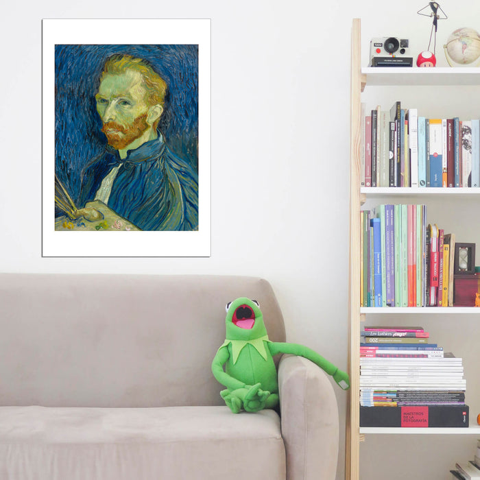 Vincent Van Gogh - Self Portrait with Pallette, 1889