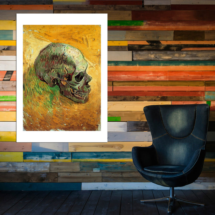 Vincent Van Gogh - Skull, 1887-88
