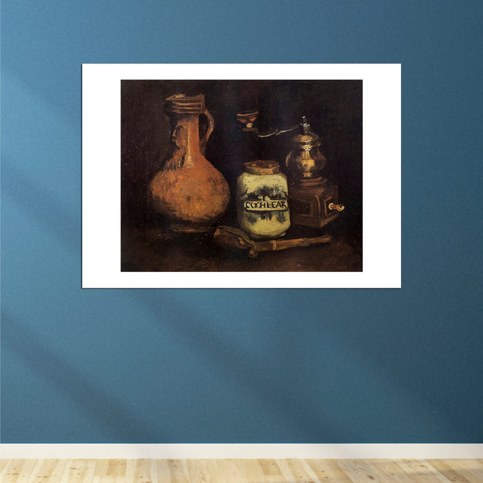 Vincent Van Gogh - Still Life with Coffee Mill, Pipe Case and Jug