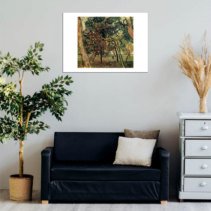 Vincent Van Gogh - Study of Pine Trees, 1889