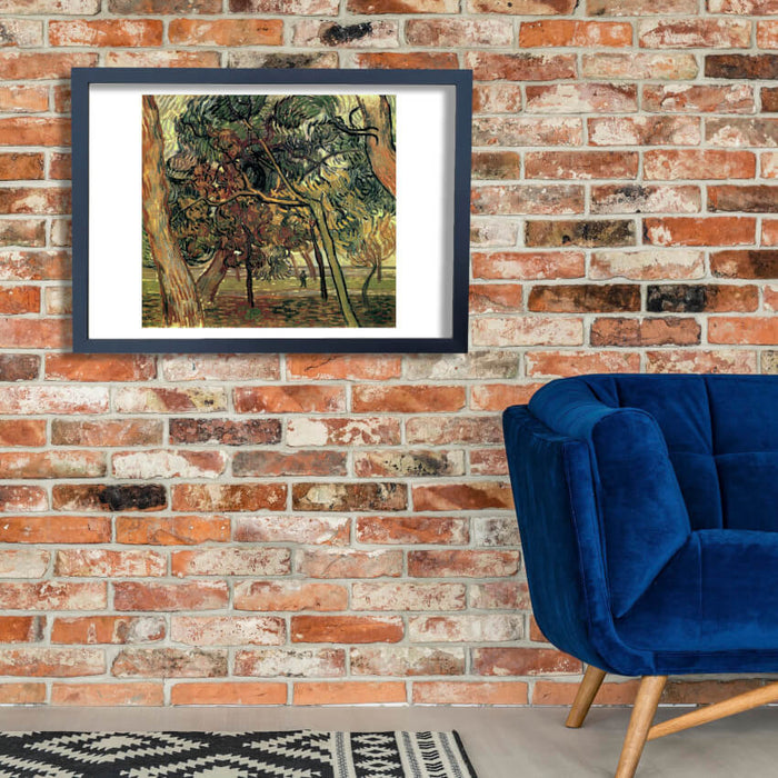 Vincent Van Gogh - Study of Pine Trees, 1889