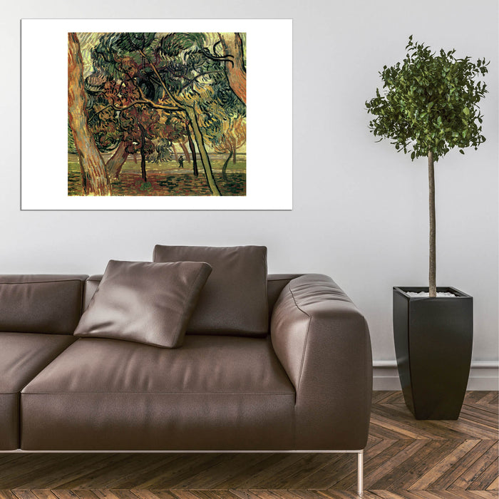 Vincent Van Gogh - Study of Pine Trees, 1889