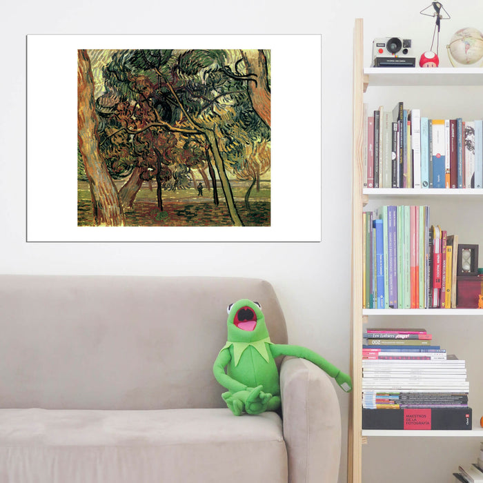 Vincent Van Gogh - Study of Pine Trees, 1889