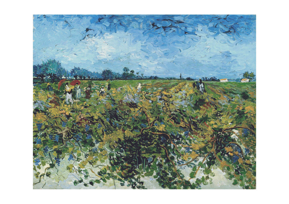 Vincent Van Gogh - The Green Vineyard, 1888
