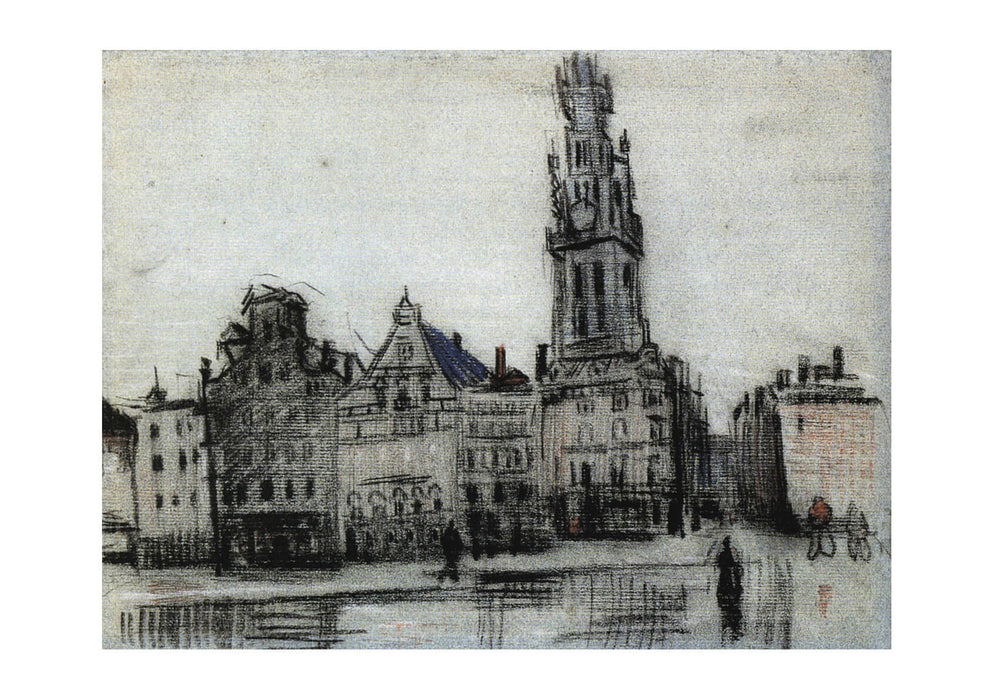 Vincent Van Gogh - The Grote Markt, 1885
