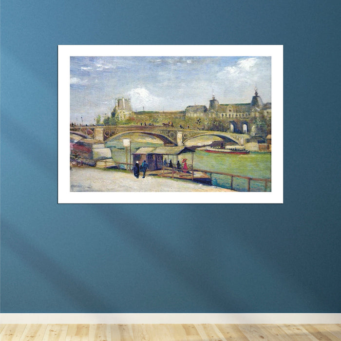 Vincent Van Gogh - The Pont du Carrousel and the Louvre, 1886