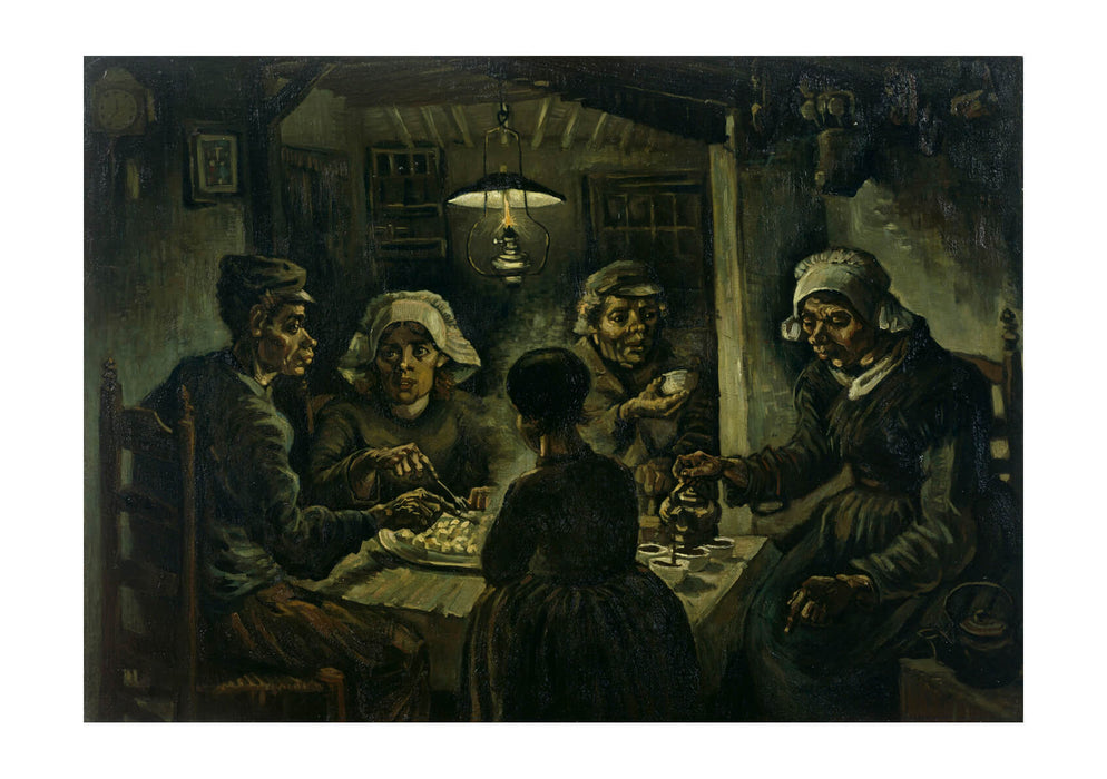Vincent Van Gogh - The Potato Eaters, 1885 01