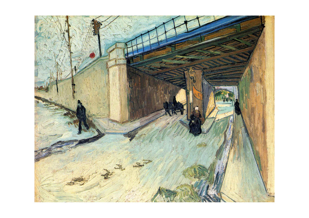 Vincent Van Gogh - The Railway Bridge over Avenue Montmajour, 1888