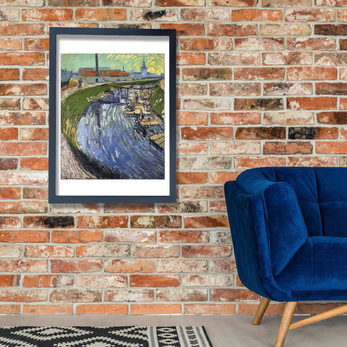 Vincent Van Gogh - The Roubine du Roi Canal with Washerwomen, 1888