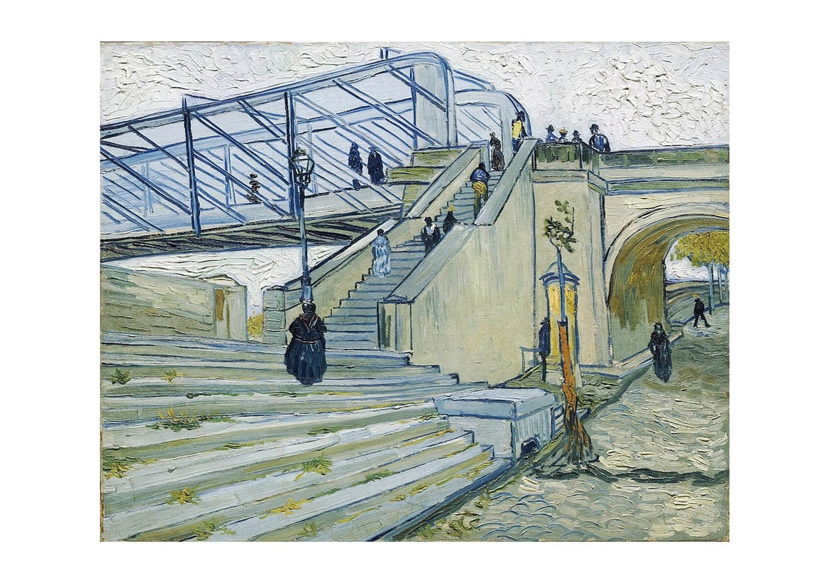 Vincent Van Gogh - The Trinquetaille Bridge, 1888 — Spiffing Prints