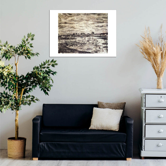 Vincent Van Gogh A Marsh, 1881