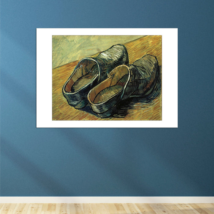 Vincent Van Gogh A Pair of Leather Clogs, 1888