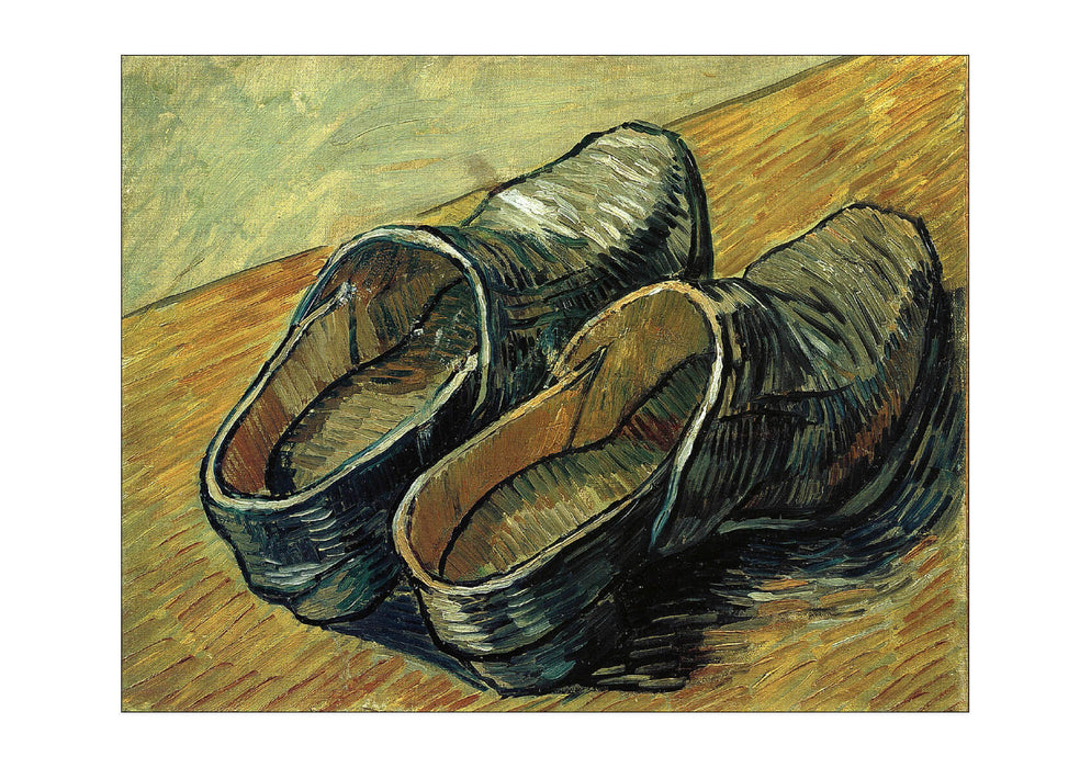 Vincent Van Gogh A Pair of Leather Clogs, 1888