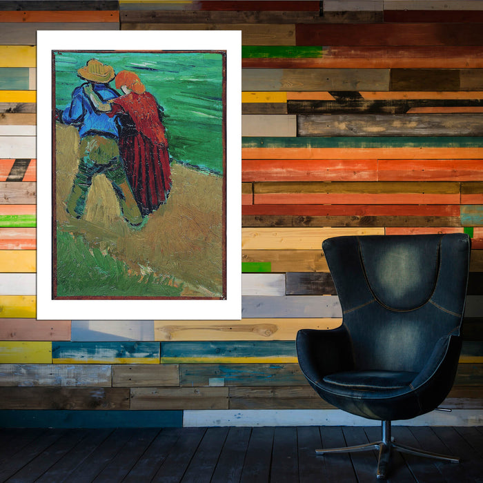 Vincent Van Gogh A Pair of Lovers, Arles, 1888