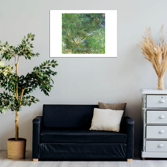 Vincent Van Gogh Clumps of Grass, 1889