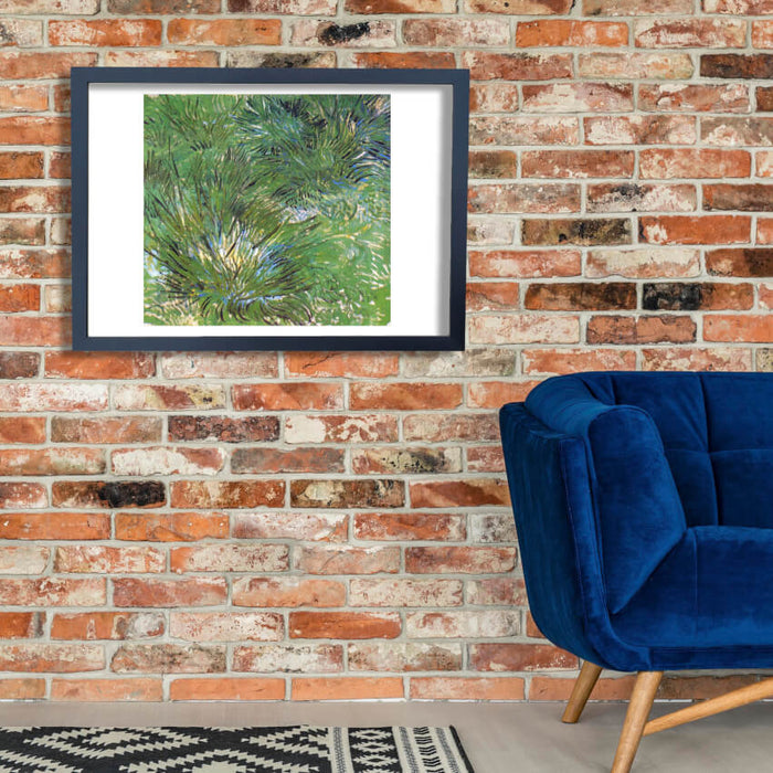 Vincent Van Gogh Clumps of Grass, 1889