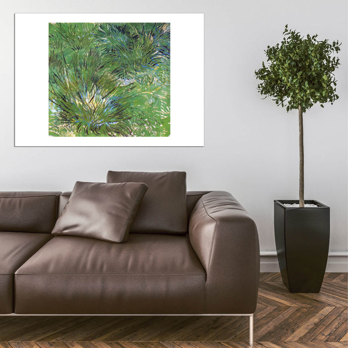 Vincent Van Gogh Clumps of Grass, 1889