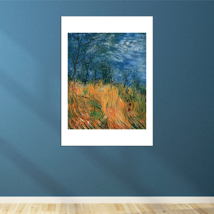 Vincent Van Gogh Edge of a Wheatfield with Poppies, 1887