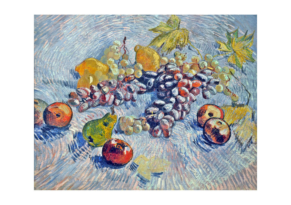 Vincent Van Gogh Grapes, Lemons, Pears and Apples, 1887