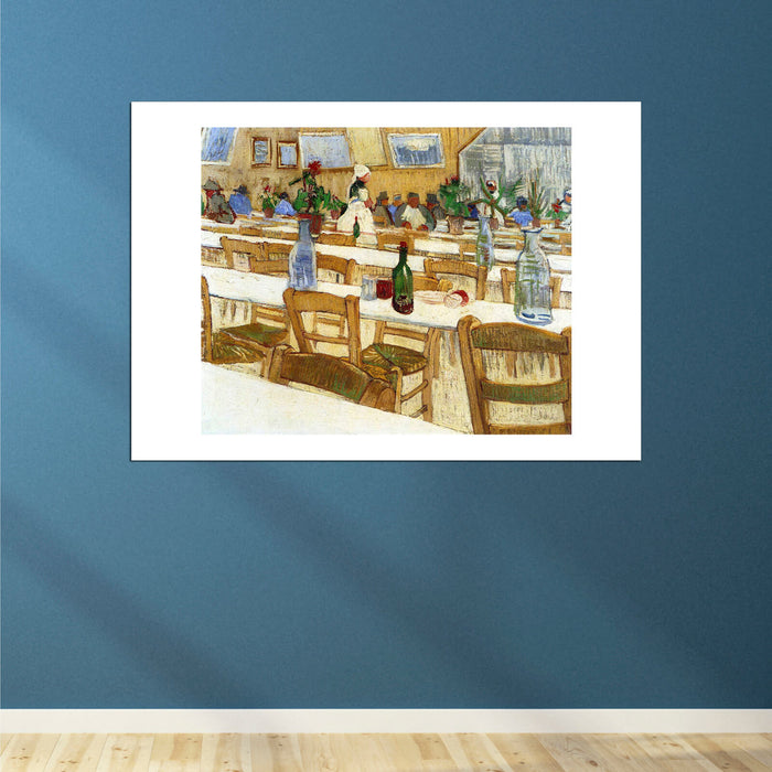 Vincent Van Gogh Interior of a Restaurant, 1887 02