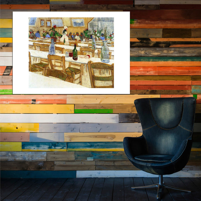 Vincent Van Gogh Interior of a Restaurant, 1887 02