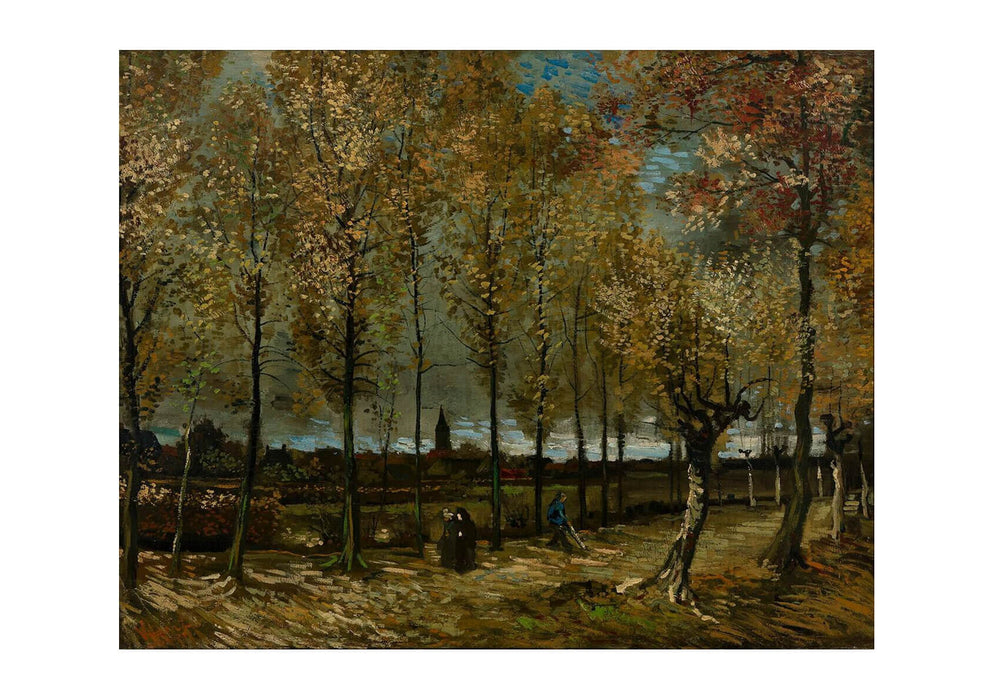 Vincent Van Gogh Lane with Poplars, 1885