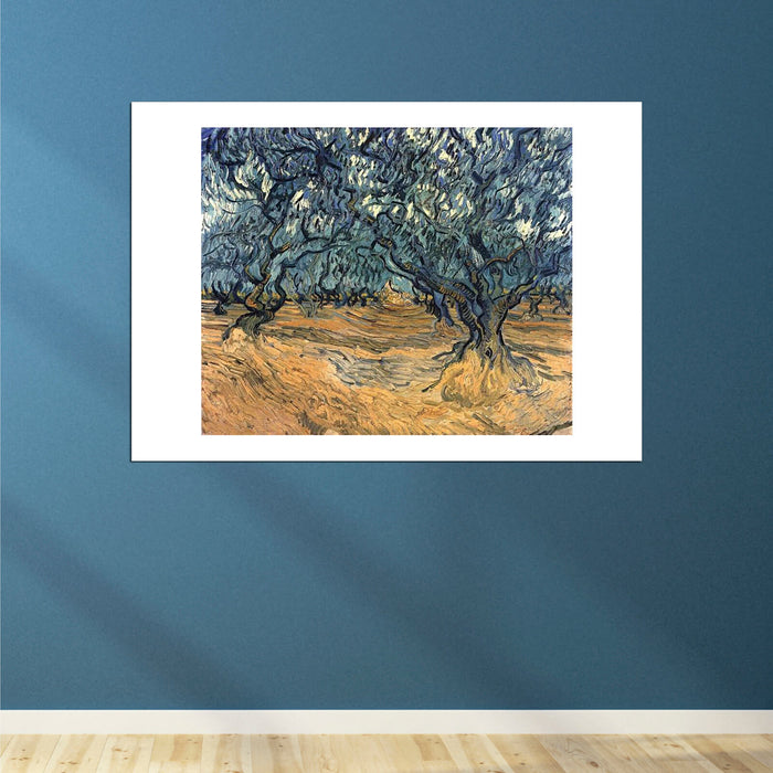 Vincent Van Gogh Olive Trees, 1889