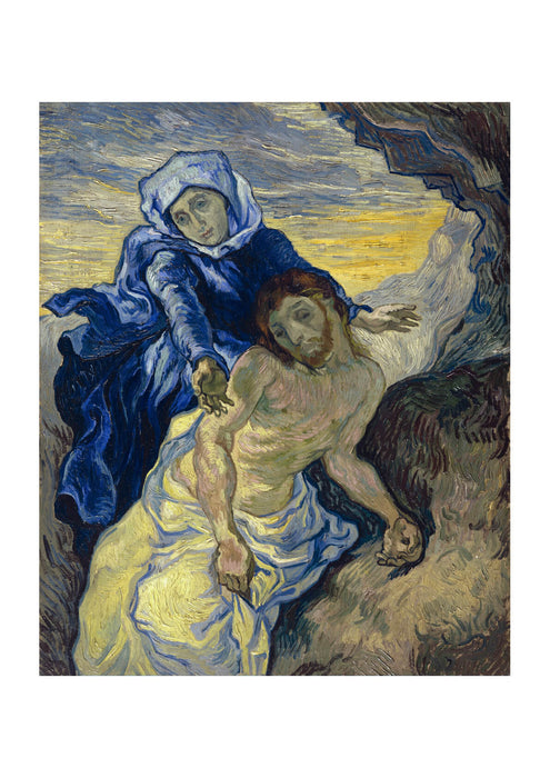 Vincent Van Gogh Pieta (after Delacroix), 1889