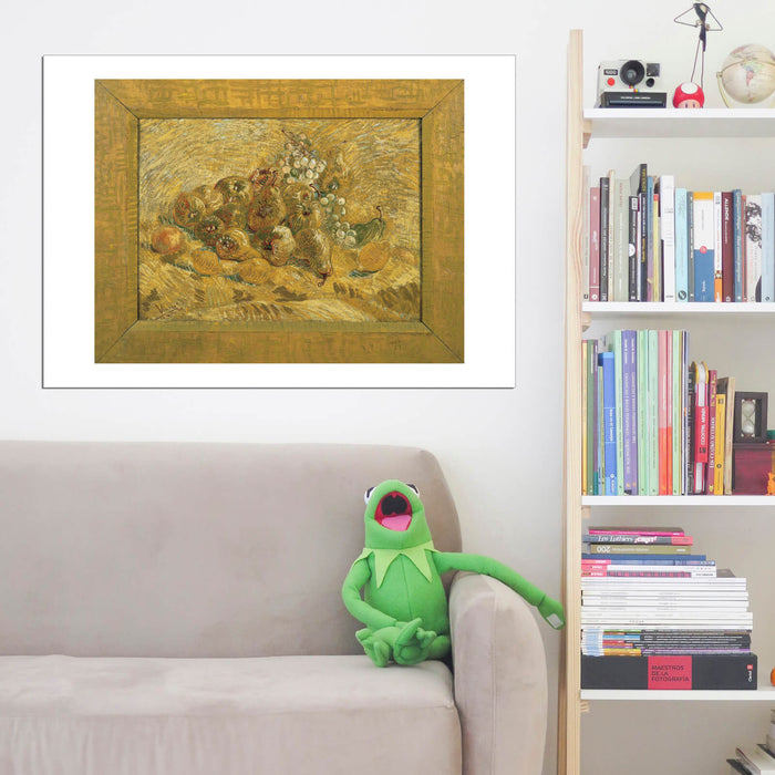 Vincent Van Gogh Quinces, Lemons, Pears and Grapes (Framed), 1887-88