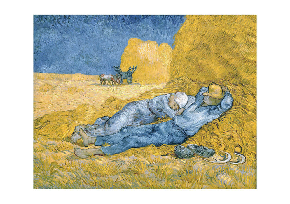 Vincent Van Gogh Resting after Work (after Millet), 1889