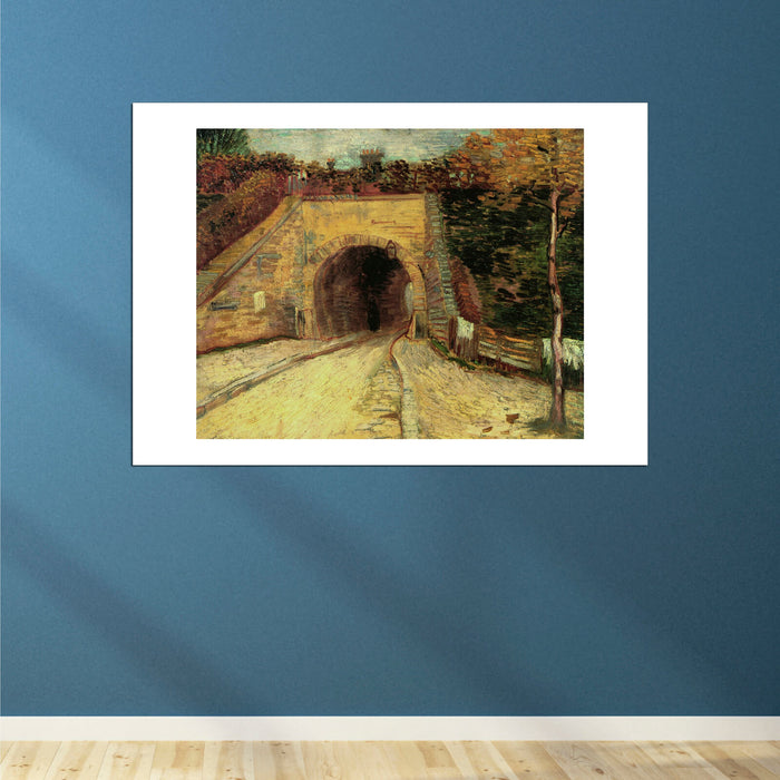 Vincent Van Gogh Roadway with Underpass, 1887