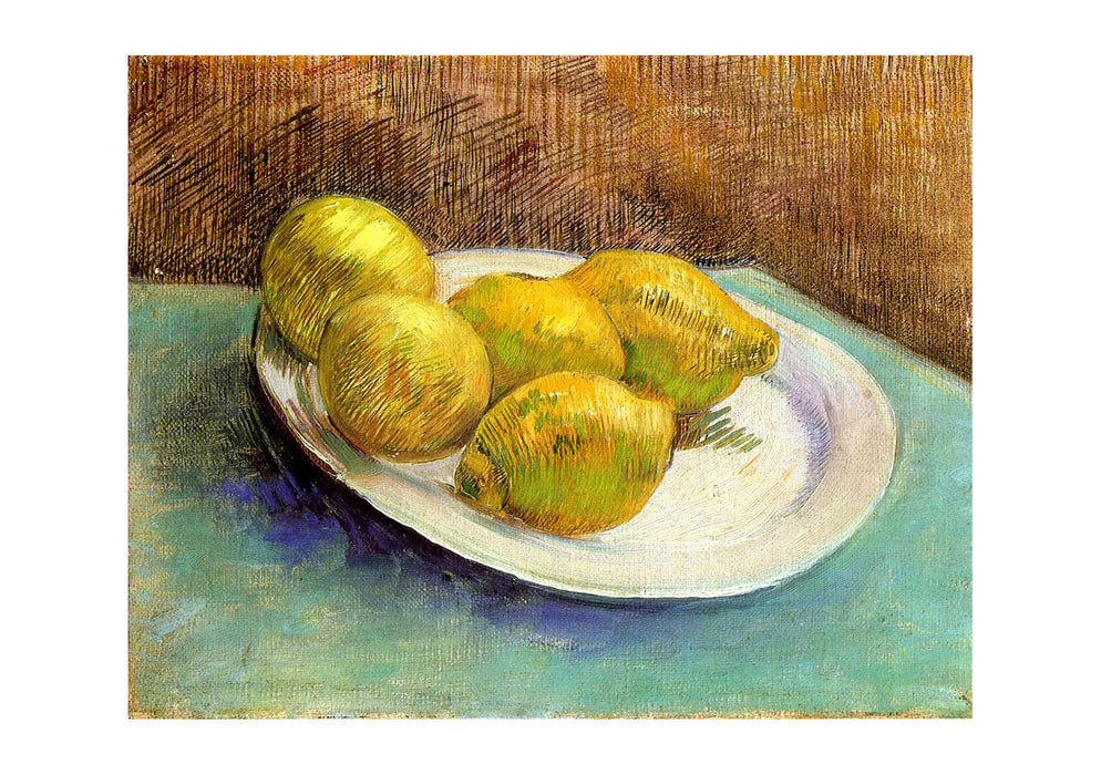 Vincent Van Gogh Still Life with Lemons on a Plate, 1887