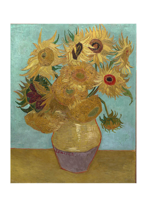 Vincent Van Gogh Sunflowers, 1889