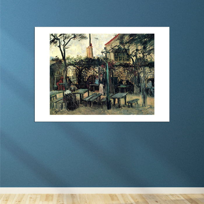 Vincent Van Gogh Terrace of a Cafe on Montmartre (La Guinguette), 1886