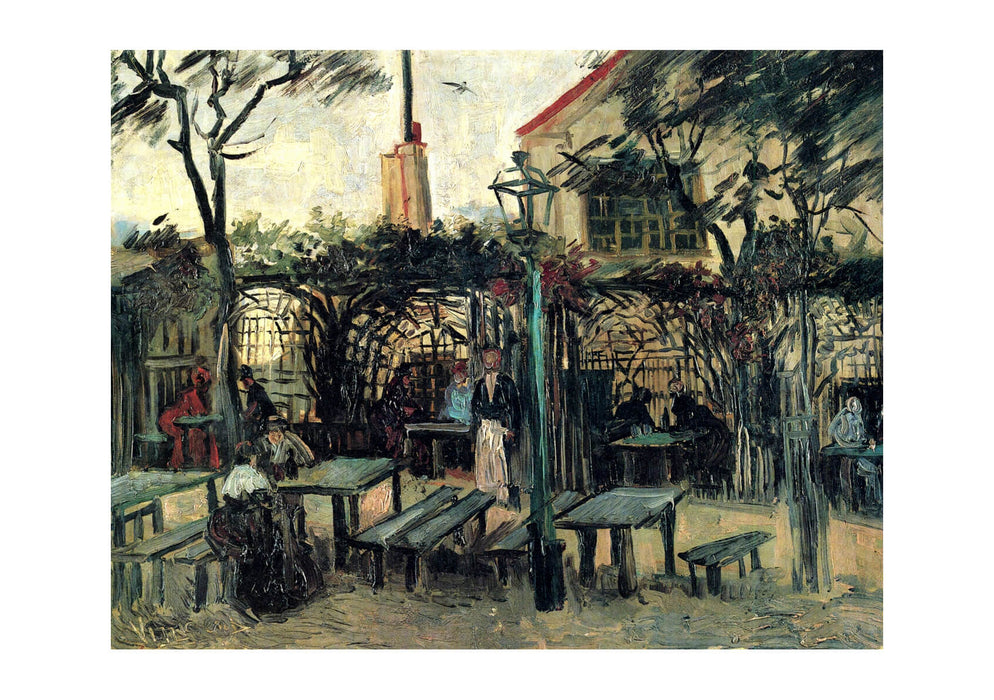 Vincent Van Gogh Terrace of a Cafe on Montmartre (La Guinguette), 1886