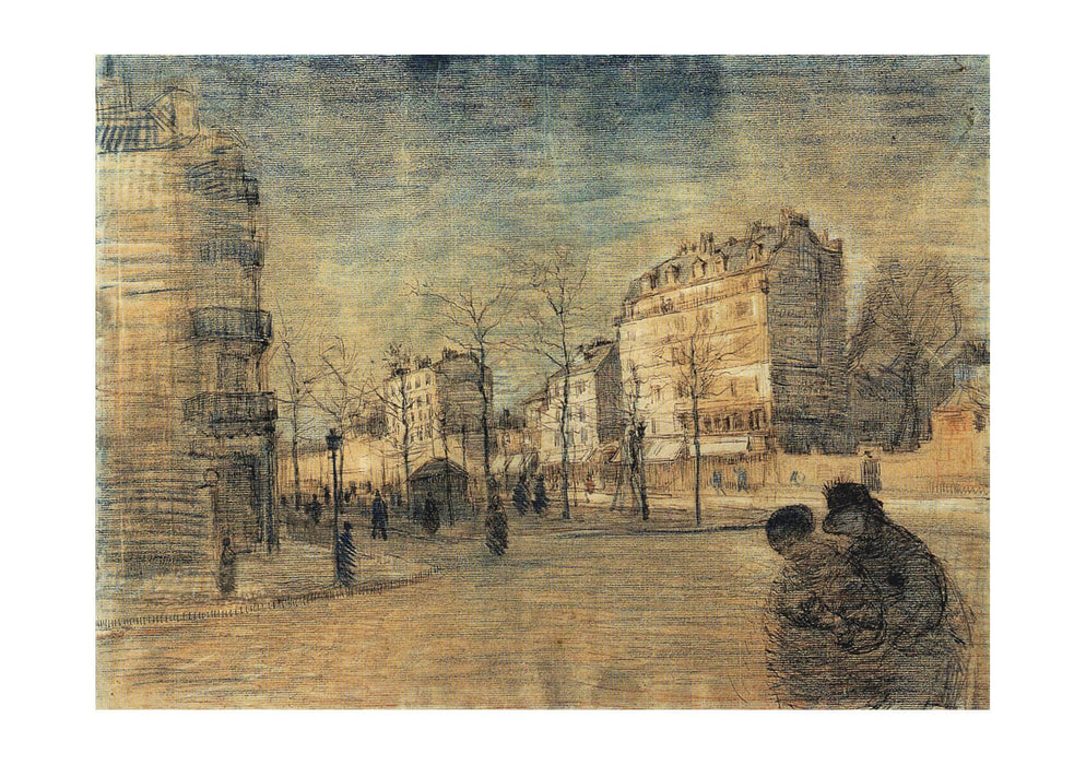 Vincent Van Gogh The Boulevard de Clichy, 1887