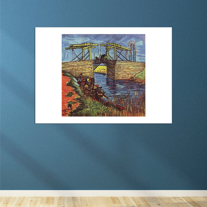 Vincent Van Gogh The Langlois Bridge at Arles, 1888 01