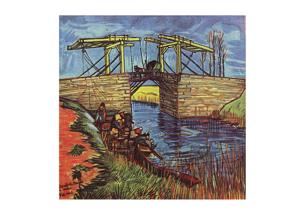 Vincent Van Gogh The Langlois Bridge at Arles, 1888 01