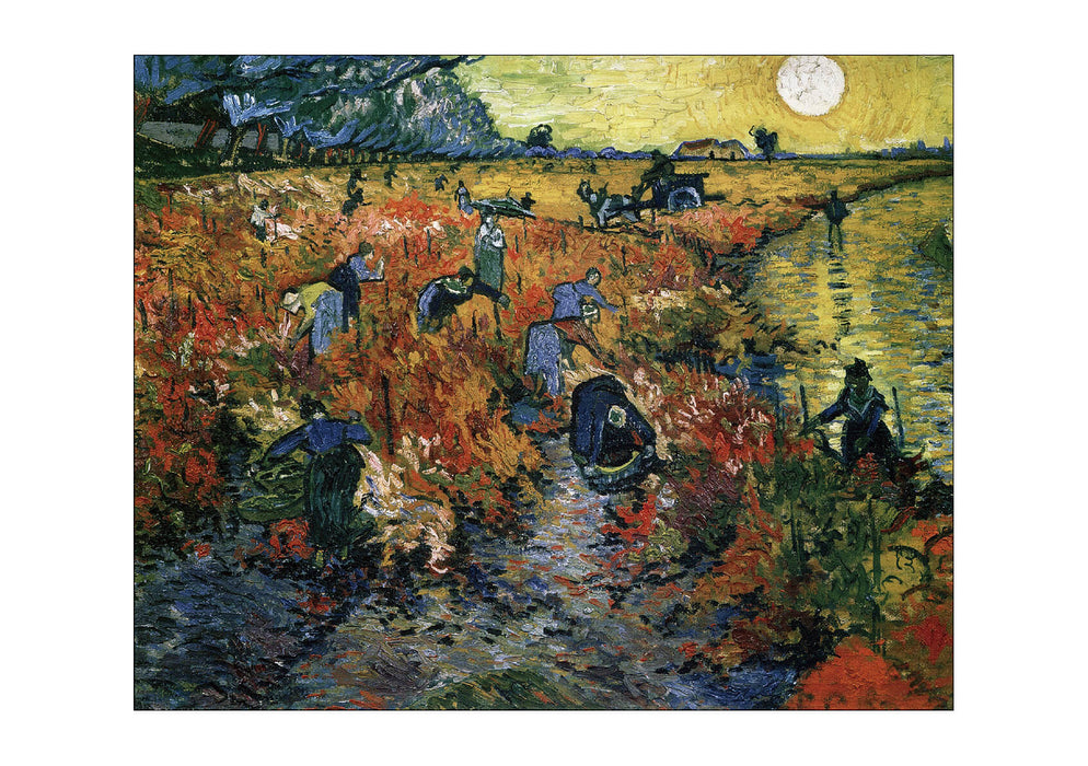 Vincent Van Gogh The Red Vineyard, 1888