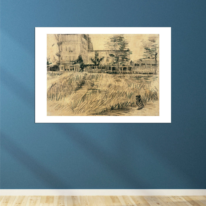Vincent Van Gogh The Restaurant de la Sirene at Asnieres, 1887 03