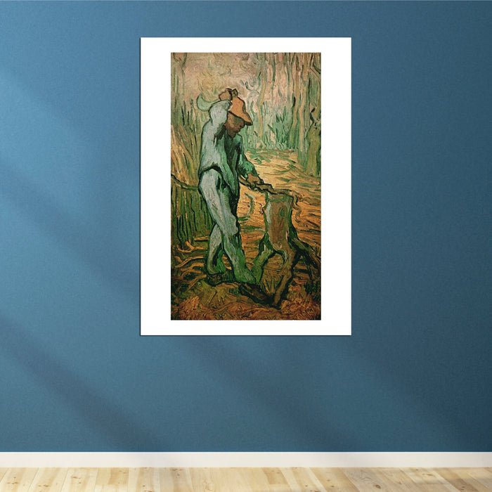 Vincent Van Gogh The Woodcutter (after Millet), 1890