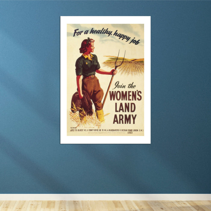 Wartime Women's Land Army Propoganda