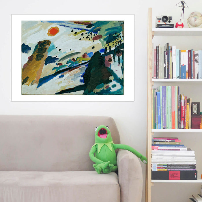 Wassily Kandinsky - Romantic Landscape