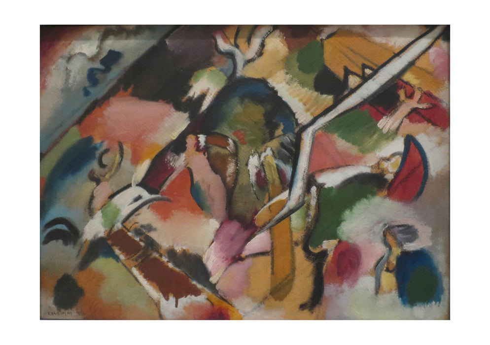 Wassily Kandinsky - Sketch for Deluge I