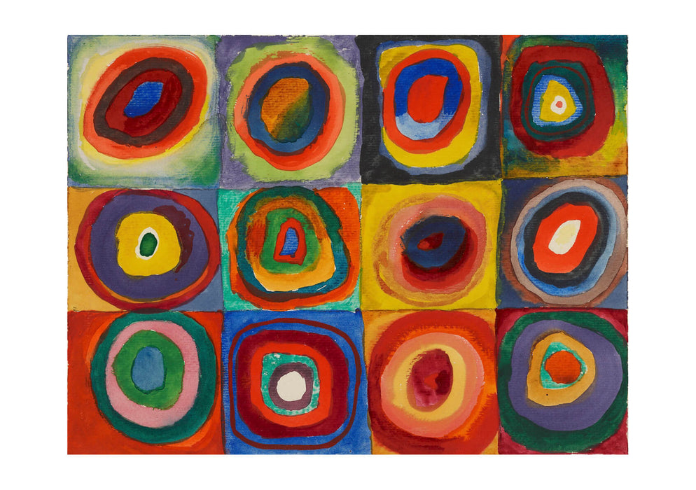 Wassily Kandinsky - Squares with Concentric Circles 1913